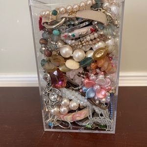 Vintage-Modern Jewelry Jar #AB 28